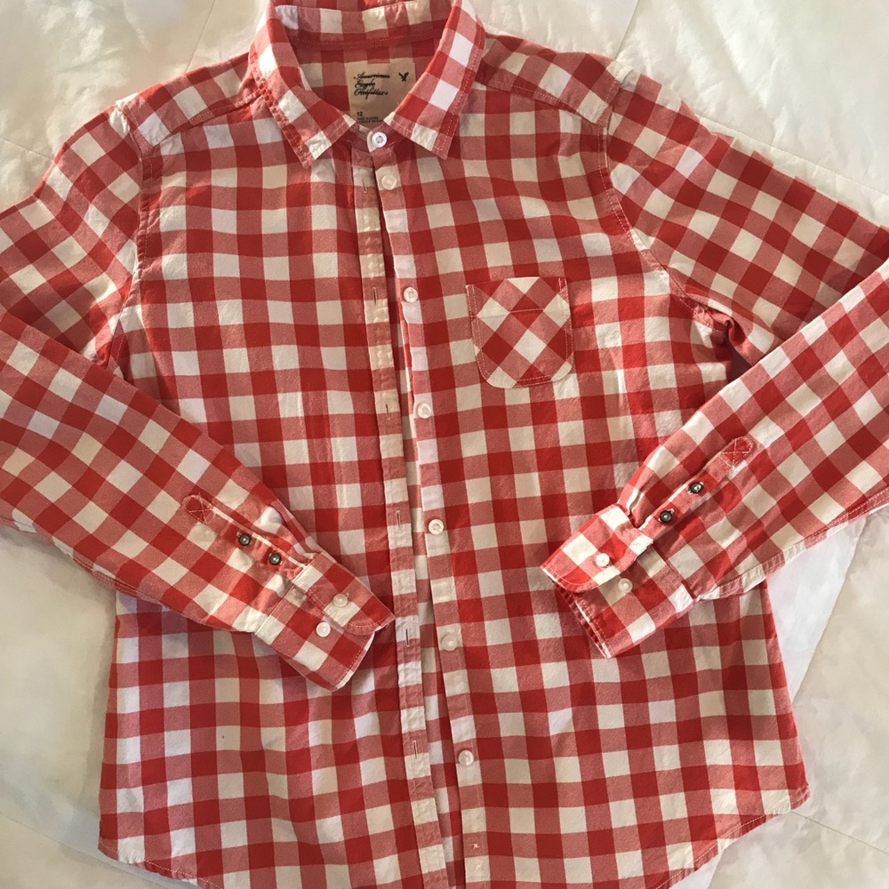 AE button down shirt.